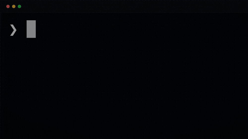 The sling command typed at a terminal prompt, answering with its block-letter SLING banner